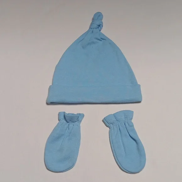 Infant Caps and Scratch Mittens - Picture 9 of 12